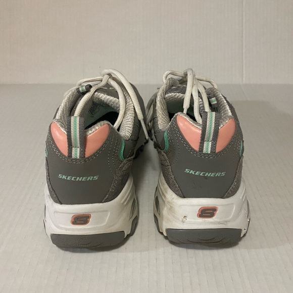 Sketchers Women’s D’Lites sparkling Rain Cushioned Memory Foam Sneakers Sz 8.5 - Picture 5 of 5